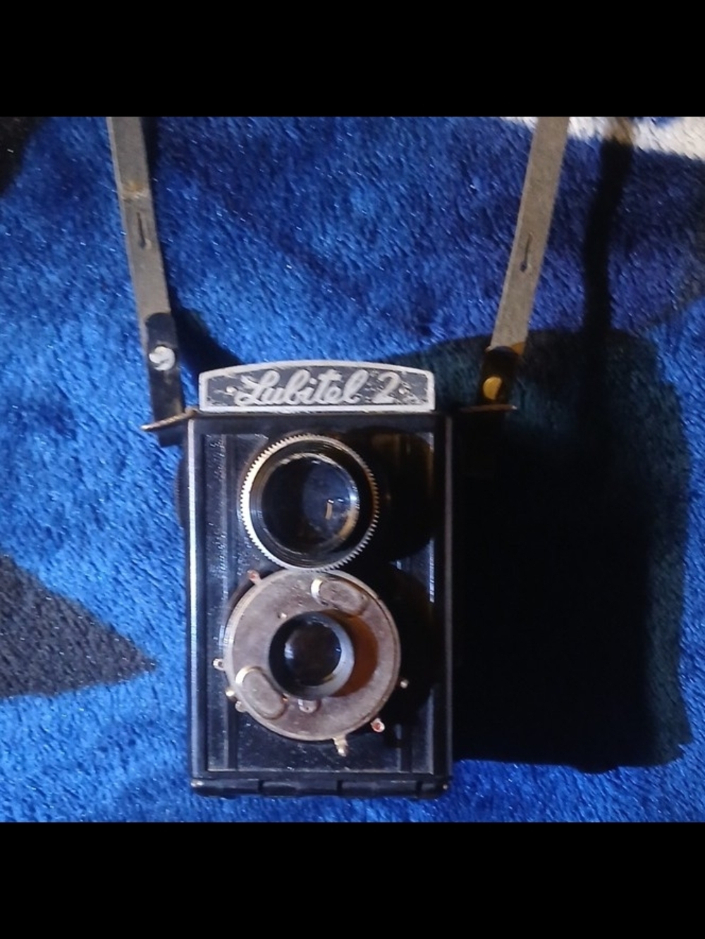 Lubitel 2 Twin-Lens Reflex Film Camera - Black